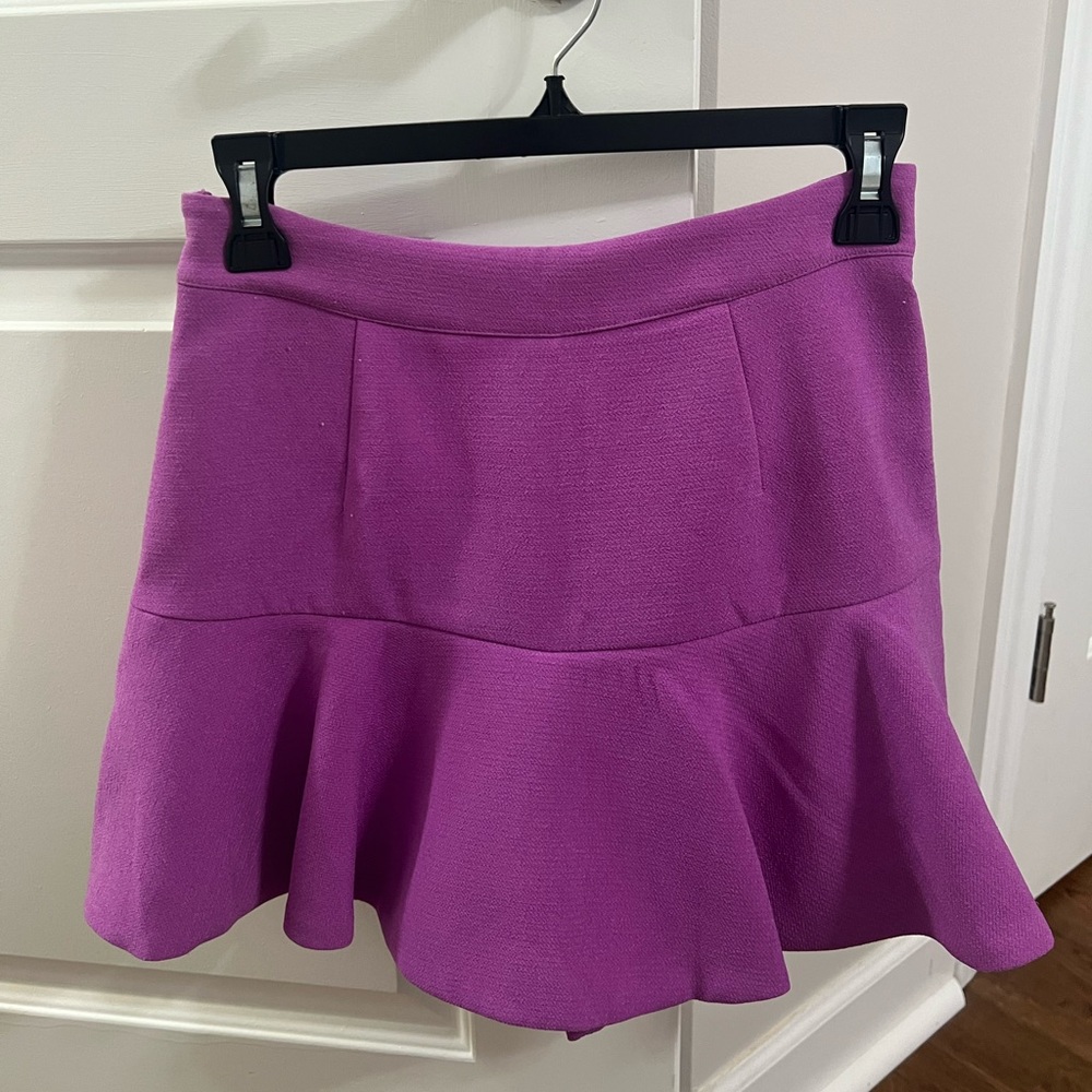 Do+Be Purple Ruffle Skort - Picture 3 of 4